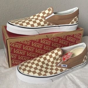 tigers eye checkered vans